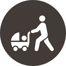 乳幼児を育児中の方